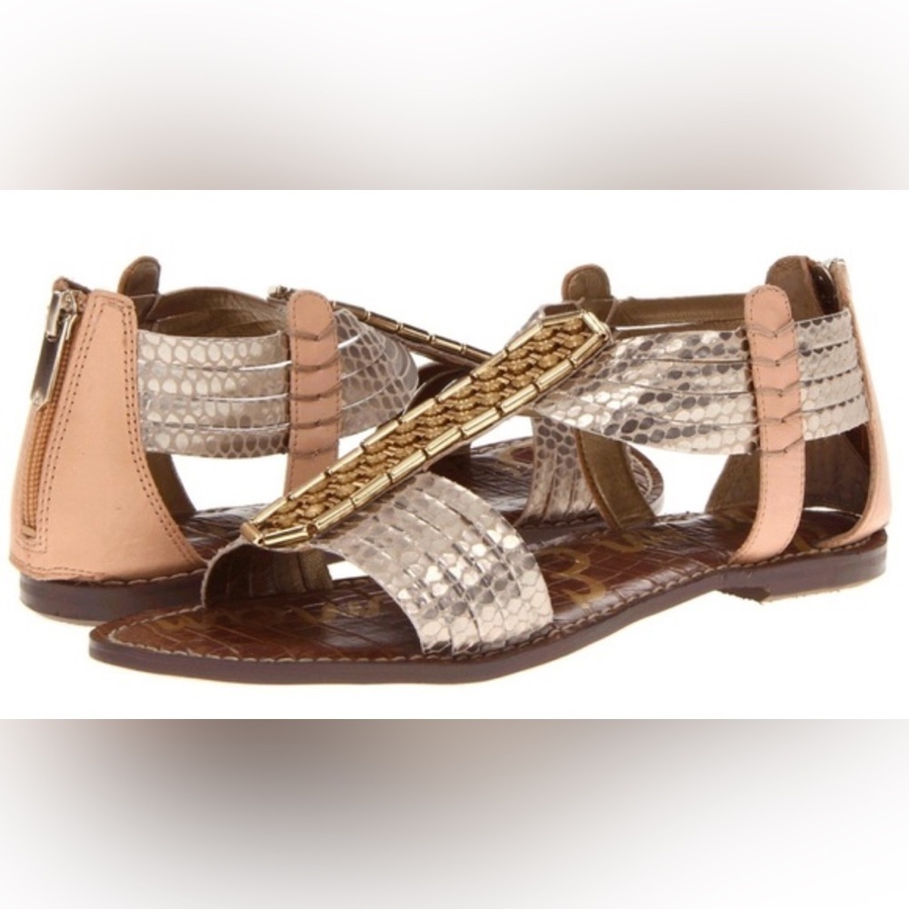 Sam Edelman Gatsby Leather Gladiator Sandals - Picture 2 of 11